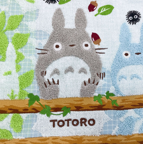 Totoro Green Dots Towel 60*120