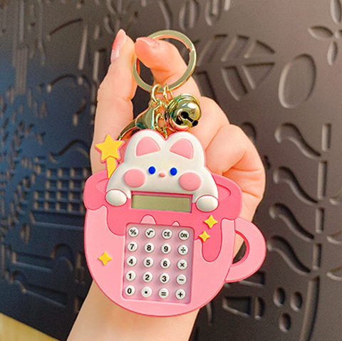 Bunny Calculator Keychain