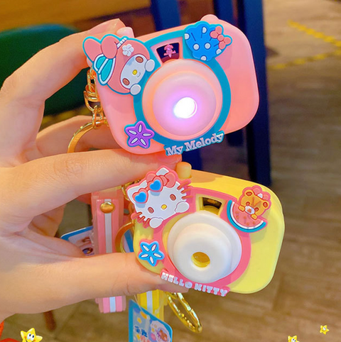 Sanrio Camera Keychain