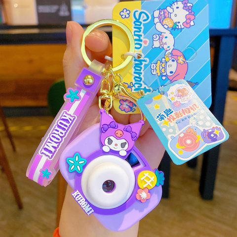 Sanrio Camera Keychain