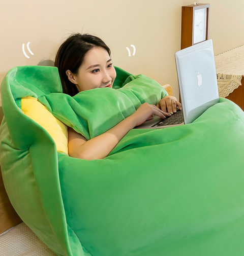 Green Turtle Wearable Cushion 150cm