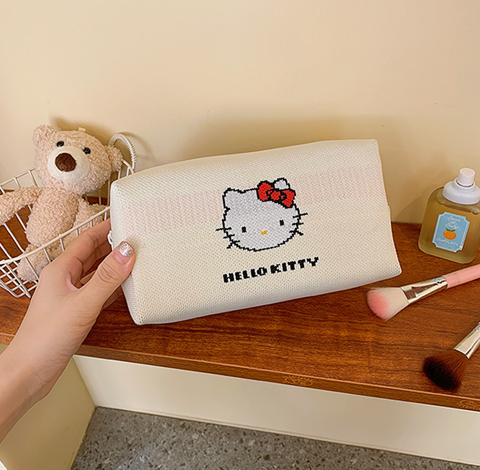 Sanrio Cross Stitch Makeup Case