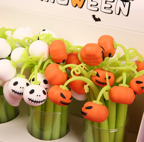Jack O Lantern Gel Ink Pen Black 0.5mm