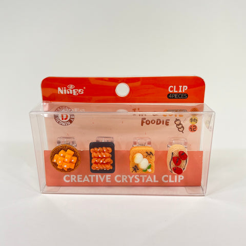 Food Note Crystal Clip