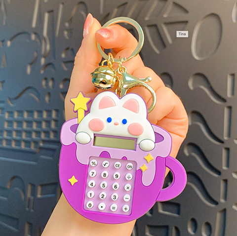 Bunny Calculator Keychain