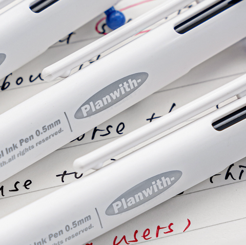 Planwith 3in1 Gel Ink Pen 0.5mm