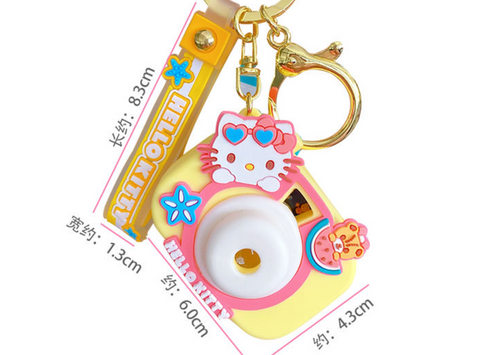 Sanrio Camera Keychain