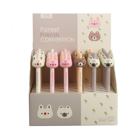 Forest Friend Convention Gel Ink Pen Black 0.5mm