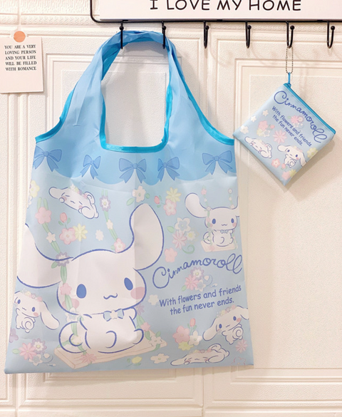 Sanrio Compact Zipper Shopping Bag