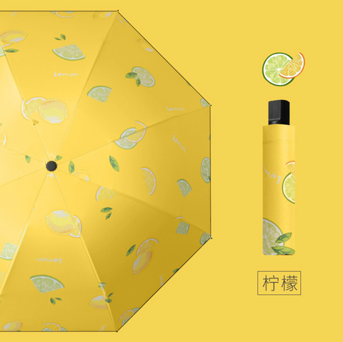 21" 8 Bone Fruit Compact Umbrella
