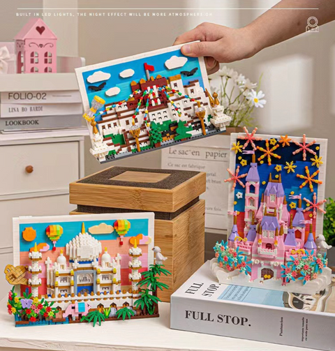 Scenic 3D Architecture Building Block