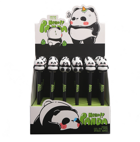 Hello Panda Gel Ink Pen Black 0.5mm