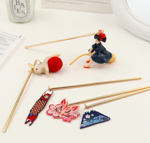 Gold Hair Pin