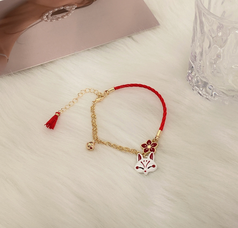 Japanese Red Fox Bracelet