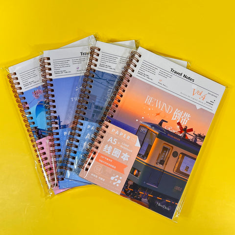 Journey Notes A5 Coil Notebook