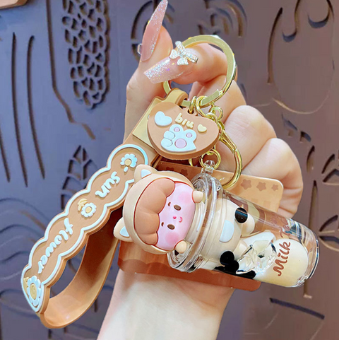 Milk Tea Keychain