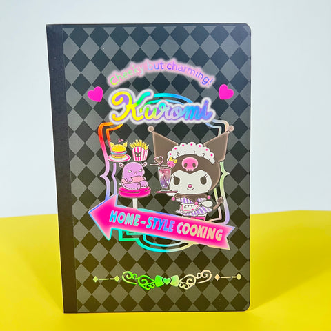 Kuromi A5 Lined Notebook