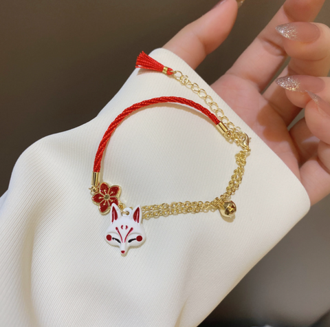 Japanese Red Fox Bracelet