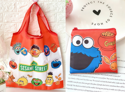 Sanrio Compact Zipper Shopping Bag