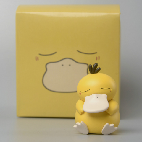 Sleepy Psyduck Pokemon Statue