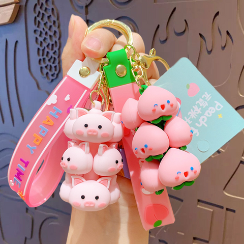 Cute Heads Keychain