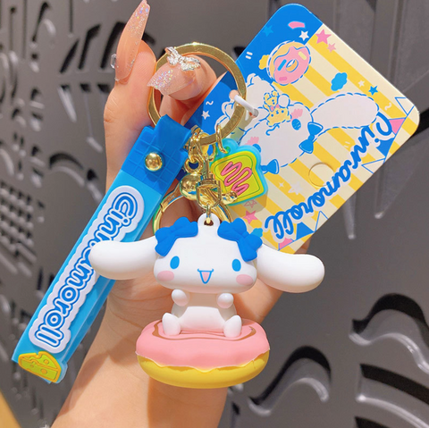 Cinnamonroll Dessert Keychain