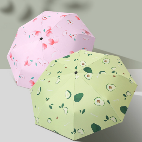 21" 8 Bone Fruit Compact Umbrella