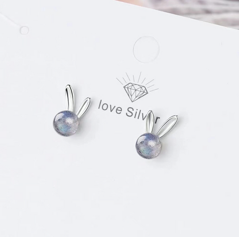 Moon Rabbit Earring