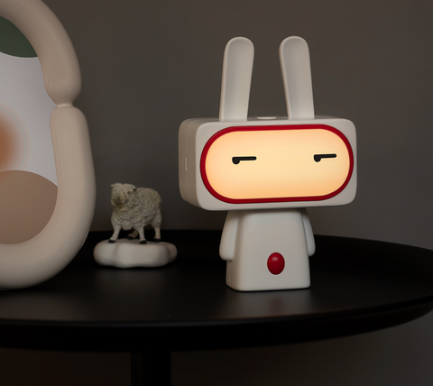 Round Side Eye Rabbit Nightlight