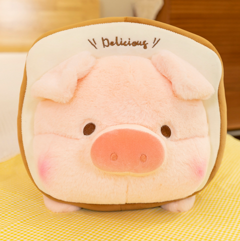 Delicious Piggy Toast Plush 35cm