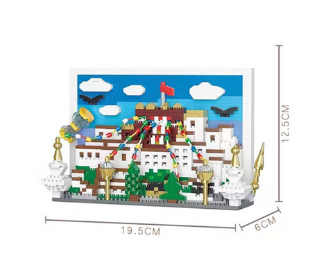 Scenic 3D Architecture Building Block