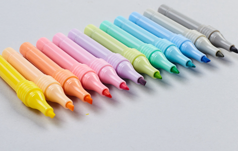 Monami Live Color Double End DIY Highlighter Marker Set