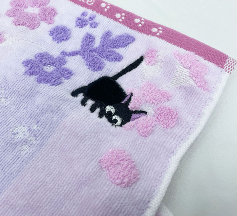 Jiji and White Cat Towel 60*120