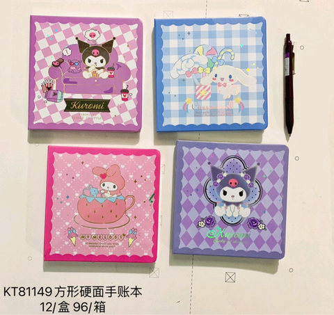 Square Sanrio Hardcover Notebook