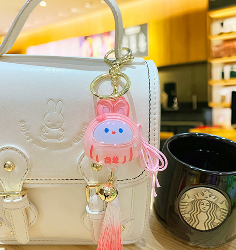 Rabbit Charming Keychain