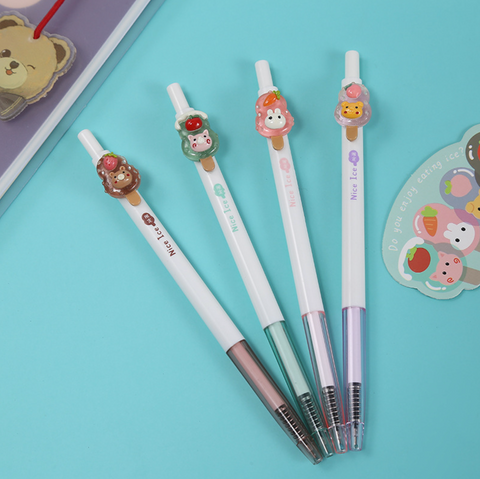 Nice Ice Gel Ink Pen Black 0.5mm