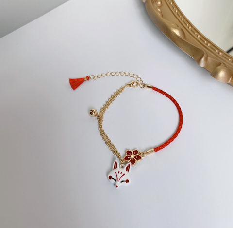 Japanese Red Fox Bracelet