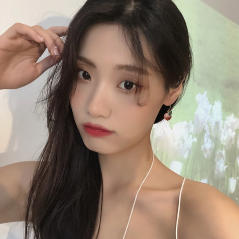 Peach Earring