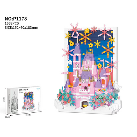 Scenic 3D Architecture Building Block