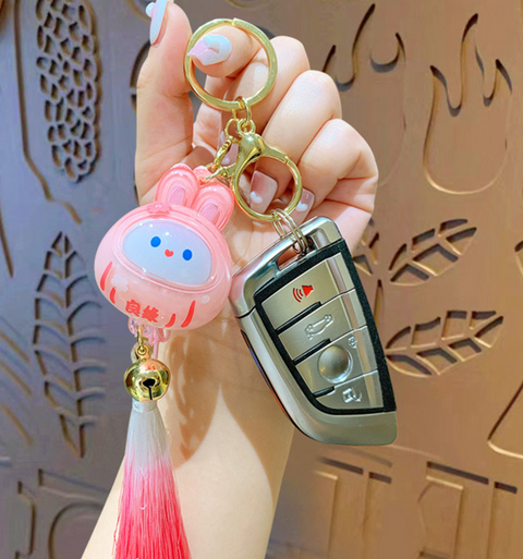 Rabbit Charming Keychain