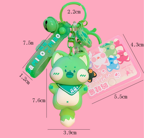 Screaming Fox Keychain