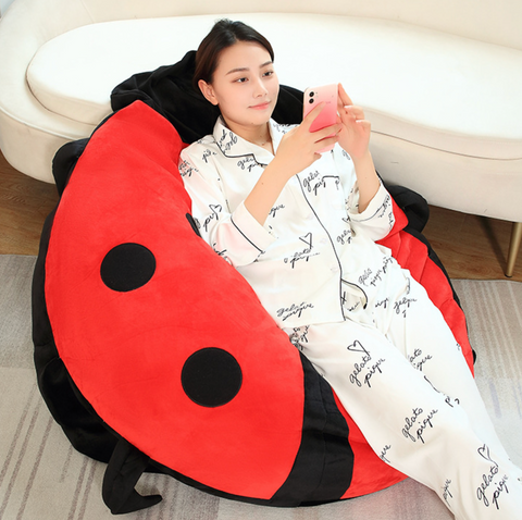 Wearable Cute Lady Bug Cushion 100cm
