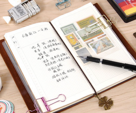Travel Diary Notebook
