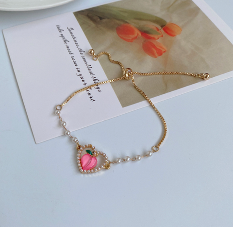Pink Peach Bracelet