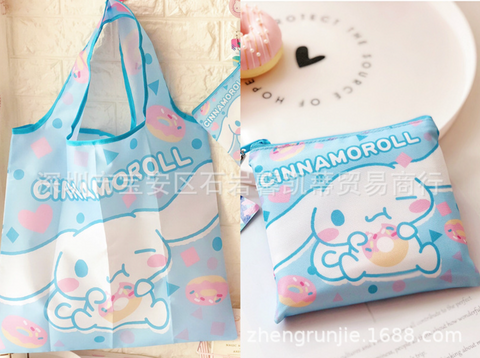 Sanrio Compact Zipper Shopping Bag