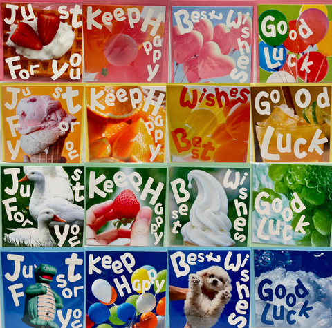Wow Day Series Square Greeting Cards