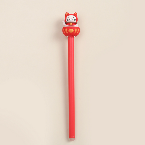 Lucky Cat Gel Ink Pen Black 0.5mmm