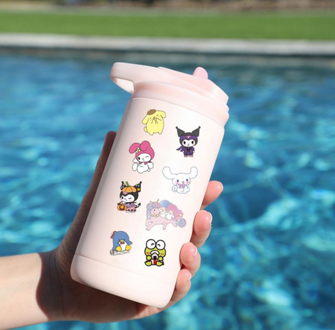Sanrio Hello Kitty Waterproof Stickers 50pc
