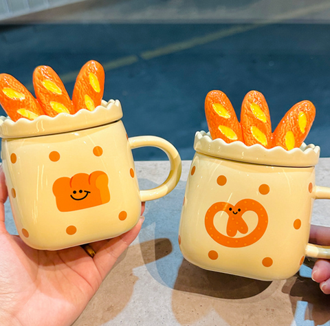 French Pastries Ceramic Mug