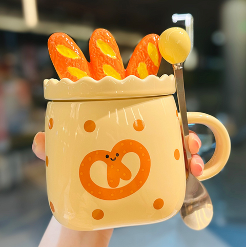 French Pastries Ceramic Mug